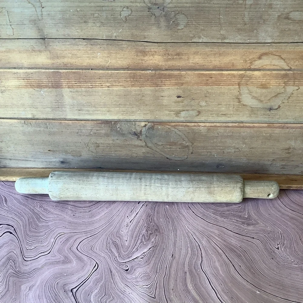 Old Antique Wood Rolling Pin